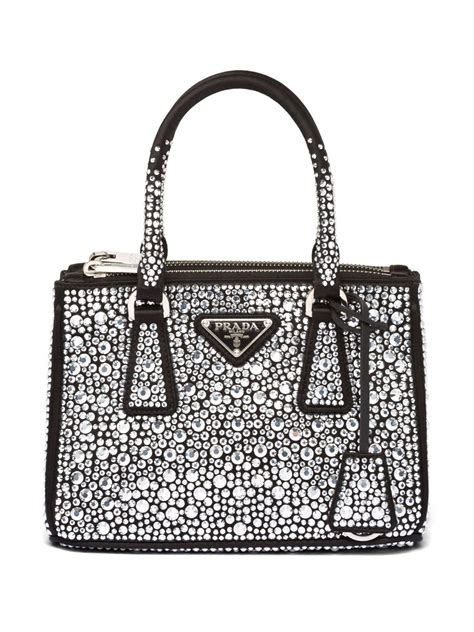 prada mini galleria crystal|prada galleria bag small.